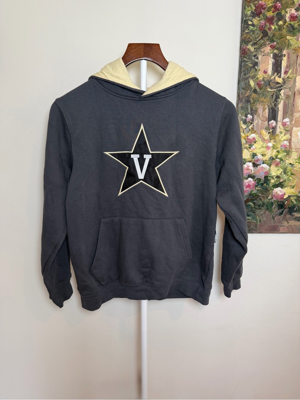 Vanderbilt Youth Pullover Hoodie Charcoal Gray | M (12–14) | NWT